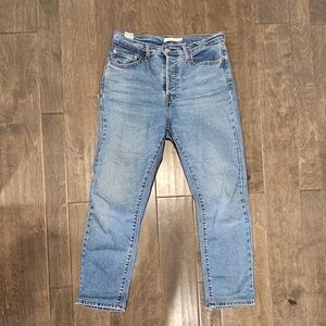 Levi's Light Blue Straight Leg Jeans